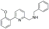 N-BENZYL(6-(2-METHOXYPHENYL)PYRIDIN-2-YL)METHANAMINE Struktur