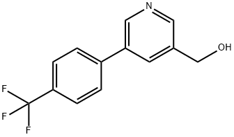 3-HYDROXYMETHYL-5-(4-TRIFLUOROMETHYLPHENYL)PYRIDINE|(5-(4-(三氟甲基)苯基)吡啶-3-基)甲醇