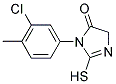 3-(3-CHLORO-4-METHYLPHENYL)-2-MERCAPTO-3,5-DIHYDRO-4H-IMIDAZOL-4-ONE Struktur