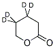 D-VALEROLACTONE-3,3,4,4-D4 Struktur