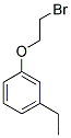 1-(2-BROMOETHOXY)-3-ETHYLBENZENE Struktur