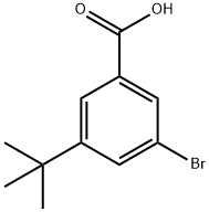 3-BROMO-5-TERT-BUTYL-BENZOIC ACID Struktur