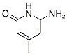 6-AMINO-4-METHYLPYRIDIN-2(1H)-ONE Struktur