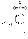 3,4-DIETHOXYBENZENESULFONYL CHLORIDE Struktur