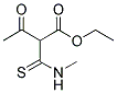 ETHYL 2-[(METHYLAMINO)CARBONOTHIOYL]-3-OXOBUTANOATE Struktur