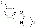 1-(4-CHLOROBENZYL)PIPERAZIN-2-ONE Struktur