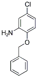 2-(BENZYLOXY)-5-CHLOROANILINE Struktur