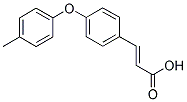 (E)-3-(4-(P-TOLYLOXY)PHENYL)ACRYLIC ACID Struktur