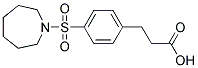 3-[4-(AZEPAN-1-YLSULFONYL)PHENYL]PROPANOIC ACID Struktur