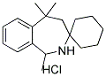 1,5,5-TRIMETHYL-1,2,4,5-TETRAHYDROSPIRO[2-BENZAZEPINE-3,1'-CYCLOHEXANE] HYDROCHLORIDE Struktur