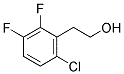 6-CHLORO-2,3-DIFLUOROBENZENEETHANOL Struktur