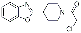 2-[1-(CHLOROACETYL)PIPERIDIN-4-YL]-1,3-BENZOXAZOLE Struktur