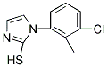 1-(3-CHLORO-2-METHYLPHENYL)-1H-IMIDAZOLE-2-THIOL Struktur