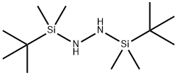 1,2-BIS-(TERT-BUTYLDIMETHYLSILYL)HYDRAZINE Struktur