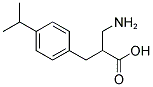 2-AMINOMETHYL-3-(4-ISOPROPYL-PHENYL)-PROPIONIC ACID Struktur