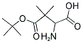 3-AMINO-2,2-DIMETHYL-SUCCINIC ACID 1-TERT-BUTYL ESTER Struktur