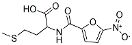 4-(METHYLTHIO)-2-[(5-NITRO-2-FUROYL)AMINO]BUTANOIC ACID Struktur