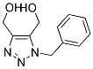 [1-BENZYL-4-(HYDROXYMETHYL)-1H-1,2,3-TRIAZOL-5-YL]METHANOL Struktur