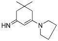 5,5-DIMETHYL-3-PYRROLIDIN-1-YL-CYCLOHEX-2-ENYLIDENEAMINE Struktur