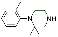 2,2-DIMETHYL-1-(2-METHYLPHENYL)PIPERAZINE Struktur