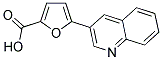 5-(3-QUINOLINYL)-2-FUROIC ACID Struktur