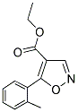 5-O-TOLYL-ISOXAZOLE-4-CARBOXYLIC ACID ETHYL ESTER Struktur