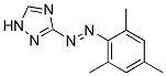 3-[(E)-MESITYLDIAZENYL]-1H-1,2,4-TRIAZOLE Struktur