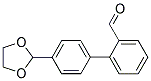 4'-(1,3-DIOXOLAN-2-YL)[1,1'-BIPHENYL]-2-CARBALDEHYDE Struktur