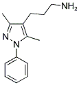 3-(3,5-DIMETHYL-1-PHENYL-1H-PYRAZOL-4-YL)PROPYLAMINE Struktur