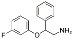 2-(3-FLUORO-PHENOXY)-2-PHENYL-ETHYLAMINE Struktur