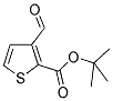 3-FORMYL-THIOPHENE-2-CARBOXYLIC ACID TERT-BUTYL ESTER Struktur