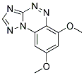 6,8-DIMETHOXY[1,2,4]TRIAZOLO[5,1-C][1,2,4]BENZOTRIAZINE Struktur