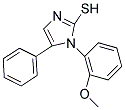 1-(2-METHOXYPHENYL)-5-PHENYL-1H-IMIDAZOLE-2-THIOL Struktur