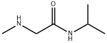 N-ISOPROPYL-2-(METHYLAMINO)ACETAMIDE Struktur