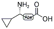 (R)-3-AMINO-3-CYCLOPROPYL-PROPIONIC ACID Struktur