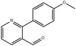 2-(4-METHOXYPHENYL)NICOTINALDEHYDE Struktur