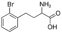 2-AMINO-4-(2-BROMO-PHENYL)-BUTYRIC ACID Struktur