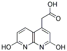 (2,7-DIHYDROXY[1,8]NAPHTHYRIDIN-4-YL)ACETIC ACID Struktur