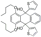 1,4-DIBUTOXY-9,10-DI(THIOPHEN-2-YL)-9,10-DIHYDROANTHRACENE-9,10-DIOL Struktur