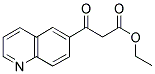 ETHYL 3-OXO-3-(QUINOLIN-6-YL)PROPANOATE Struktur