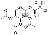 2,3,4-TRI-O-ACETYL-BETA-D-XYLOPYRANOSYL TRICHLOROACETIMIDATE Struktur