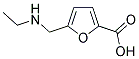 5-[(ETHYLAMINO)METHYL]-2-FUROIC ACID Struktur