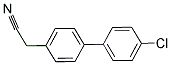 (4'-CHLORO[1,1'-BIPHENYL]-4-YL)ACETONITRILE Struktur