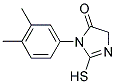 3-(3,4-DIMETHYLPHENYL)-2-MERCAPTO-3,5-DIHYDRO-4H-IMIDAZOL-4-ONE Struktur