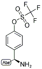 (S)-4-(1-AMINOETHYL)PHENYL TRIFLUOROMETHANESULFONATE Struktur