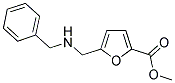 METHYL 5-[(BENZYLAMINO)METHYL]-2-FUROATE Struktur