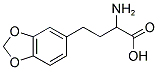 2-AMINO-4-BENZO[1,3]DIOXOL-5-YL-BUTYRIC ACID Struktur