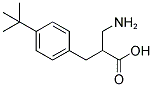 2-AMINOMETHYL-3-(4-TERT-BUTYL-PHENYL)-PROPIONIC ACID Struktur