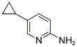 5-CYCLOPROPYL-2-PYRIDINAMINE Struktur