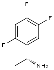 (R)-1-(2,4,5-TRIFLUOROPHENYL)ETHANAMINE Struktur